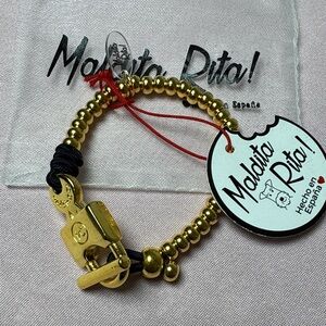 Gold Beaded Bracelet